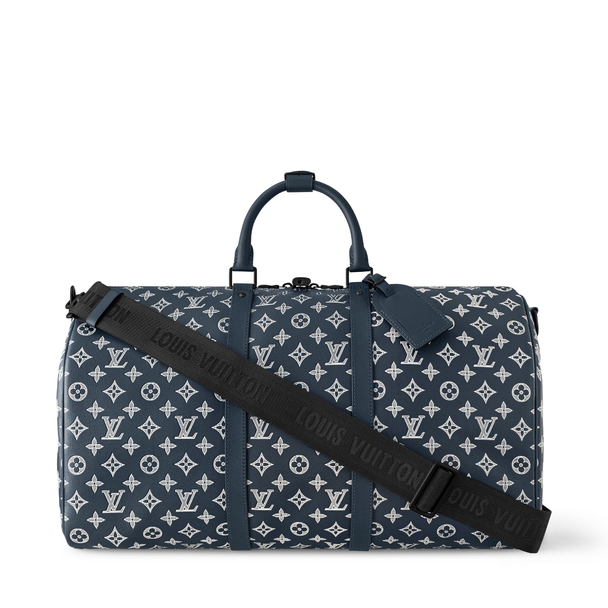 Keepall Bandoulière 50 Monogram Shadow Leather - Obs 11 - M46593